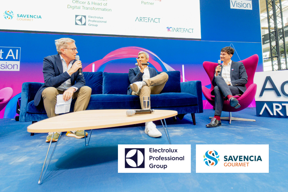SAVENCIA GOURMET and ELECTROLUX PROFESSIONAL at the Adopt AI Summit by Artefact – Why does the acculturation of people matter for successful AI adoption