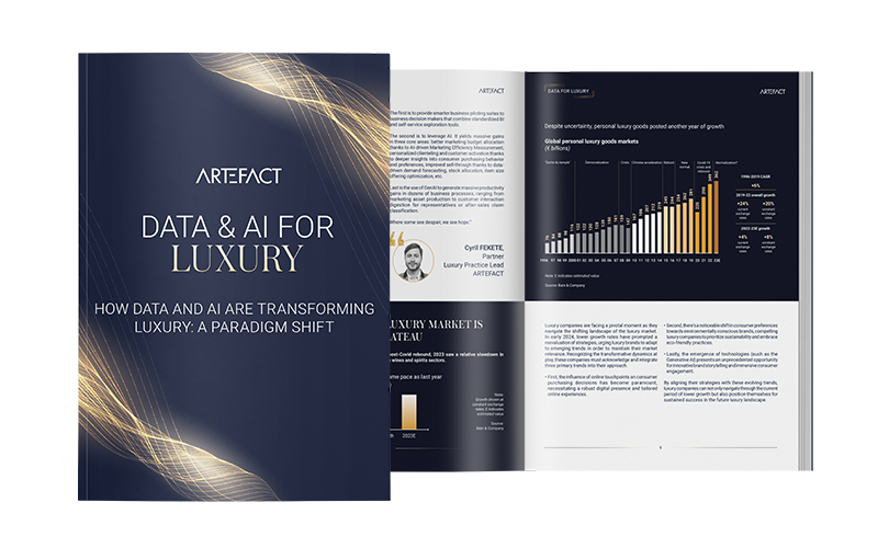 Ebook: how data and AI are transforming Luxury industry