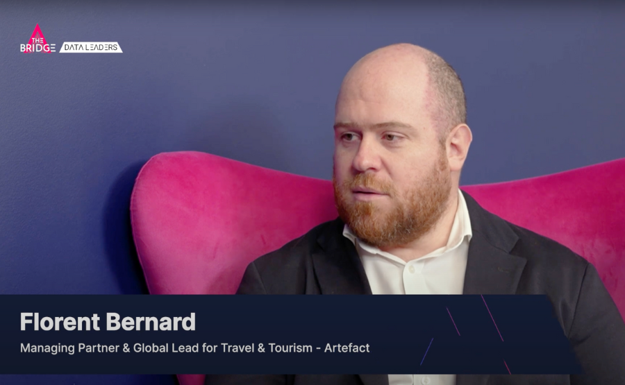An innovator’s approach to data and AI in travel, tourism and transportation: The Bridge interview of Florent Bernard, Managing Partner at Artefact